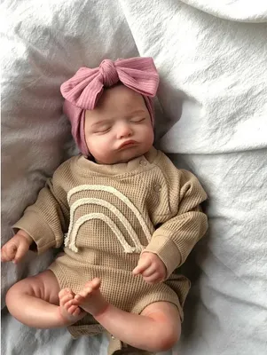 Produktbild von 45CM Volle Körper Silikon Reborn Neugeborenen Baby Puppe Rosalie Mehrere Schichten Malerei 3D Haut Detaillierte Adern muñeca bebe Reborn