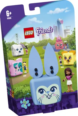 Zdjęcie produktu dla LEGO Friends Kostka Andrei z królikiem, Zestaw do budowania, 6 lat(a), Plastik, 0 szt., 105 g