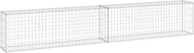 Immagine prodotto di vidaXL vidaXL - Parete di gabbioni - con - coperture - 300x30x50 - cm - zincato - acciaio