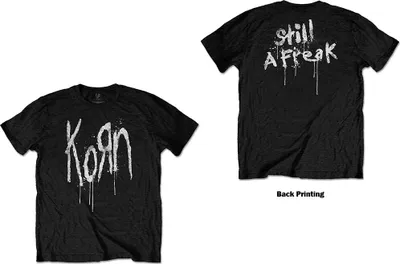 Produktbild von Korn Still A Freak Black XL T-Shirt