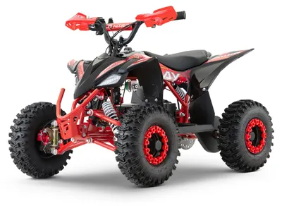 Produktbild von Nitro Motors 1200W 48V Eco mini Kinder Quad Replay Snowy Tire XL Sport 6" Rot