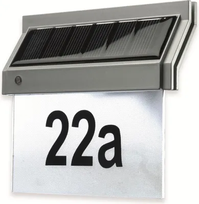 Obrázok produktu pre Solárne osvetlenie čísla domu s LED diódou