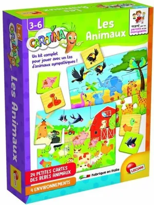 Immagine prodotto di Gioco educativo Lisciani Giochi Les animaux