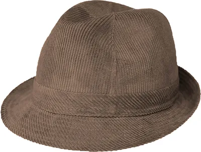 Produktbild von Fiebig Stoffhut Trilby Cord uni Nussbraun Gr. 61