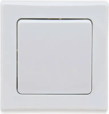 Obrázek produktu pro DELPHI ovládací spínač s lampou, 250V/ 10A, včetně rámečku, pod omítku, bílý