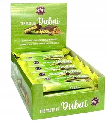 Produktbild von ELIT Dubai Chocolate 24 x 30 g.
