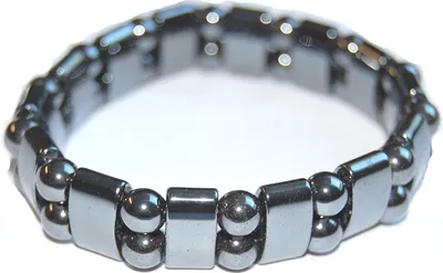 Produktbild von Magnet-Armband Edelstein Fashion, Hämatin