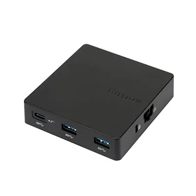 Produktbild von Targus DOCK412EUZ Notebook-Dockingstation & Portreplikator Kabelgebunden USB 3.2 Gen 1 (3.1 Gen 1) Type-C Schwarz