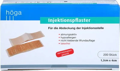 Obrázok produktu pre Hypoalergénne injekčné náplasti 1,2x4cm, 200 ks PFL