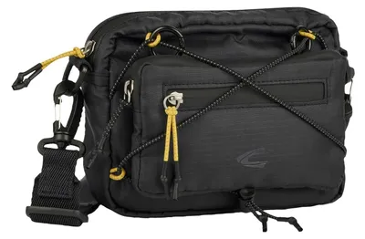 Produktbild von camel active Herren Shores Kamera Tasche mit reflektierenden Elementen Schwarz,