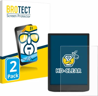 Produktbild von 2x Für PocketBook InkPad Color 3 Schutzfolie BROTECT Displayschutz Display Schutz Folie Klar Transparent
