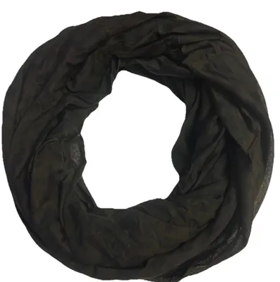 Produktbild von Loop Schal Tuch Schaltuch Rundschal Schlauchschal Damen Halstuch Khaki Braun
