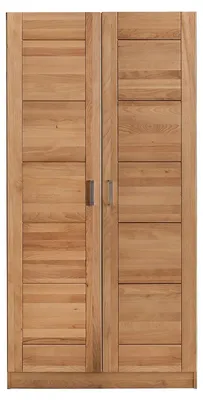Produktbild von Kleiderschrank Türen Holz Kernbuche-massiv natur geölt 2-türig Tollo 2