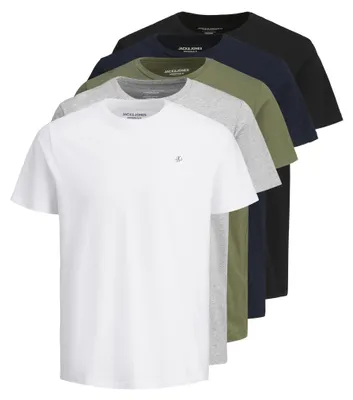 Zdjęcie produktu dla Jack & Jones T-Shirt 5 Pack JORJXJ TEE CREW NECK
