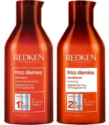 Produktbild von Redken – Set bestehend aus Shampoo und Conditioner gegen Frizz