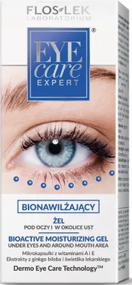 Produktbild von Flos-Lek Feuchtigkeitsgel für Augen und Lippen mit Mikrokapseln, 30 ml