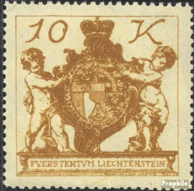 Produktbild von Briefmarken Liechtenstein 1920 Mi 39 postfrisch Freimarken