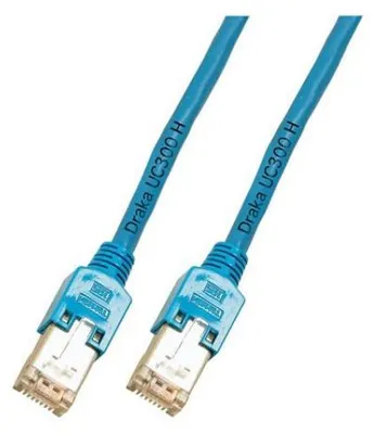 Produktbild von EFB RJ45 Patchkabel F/UTP, Cat.5e, TM11, UC300, 1m, blau