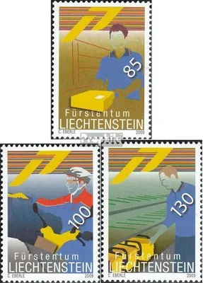 Produktbild von Briefmarken Liechtenstein 2009 Mi 1506-1508 (kompl.Ausg.) gestempelt Post