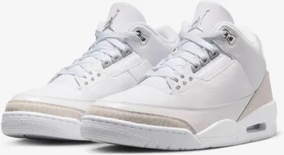 Produktbild von Nike Air Jordan 3 Retro "Pure Money White Silver" CT8532-111, Größe: 45,5
