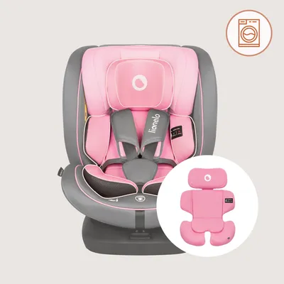 Produktbild von Lionelo Bastiaan i-Size Autokindersitz ab Geburt bis 12 Jahre, ab 0 kg bis 36 kg, i-Size, Isofix + Top Tether - Rosa