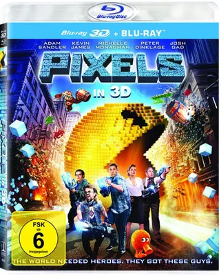 Produktbild von Pixels (3D) (FSK 6 Jahre)