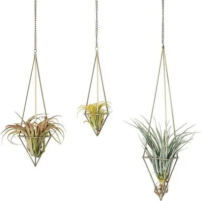 Produktbild von Metallene Himmeli Plantenhänger Set für Büro Deko
