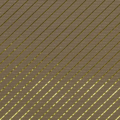 Produktbild von Geschenkpapier Streifen Muster 70cm x 2m Rolle taupe / gold