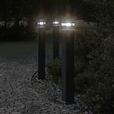 Produktbild von Vidaxx Außenstehleuchten 80 cm Aluminium schwarz