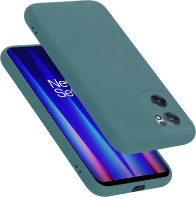 Image de Cadorabo Housse pour OnePlus Nord CE 2 5G Housse en silicone Housse pour téléphone portable en silicone liquide, résistante aux rayures et aux chocs pour OnePlus Nord CE 2 5G