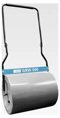 Produktbild von Rasenwalze 500 (49,5 cm Arbeitsbreite, ø 40 cm, befüllbar mit Wasser/Sand bis zu 62 L, Abstreifschiene, zur Vorbereitung der Rasen-Aussaat oder zum Andrücken des frisch verlegten Rasens)
