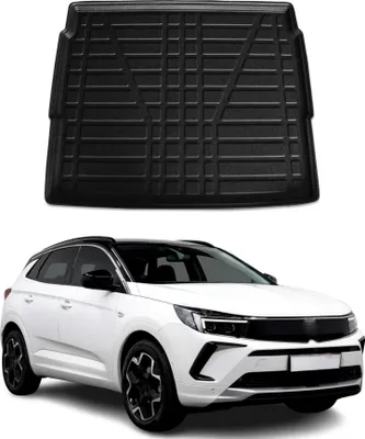 Image de Bac de coffre Bac de coffre pour Opel Grandland 2022-2024 Caoutchouc supérieur TPE