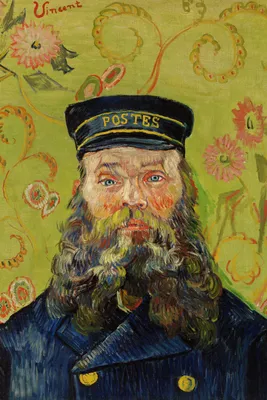 Immagine prodotto di Poster 20x30 cm Ritratto del postino, Van Gogh Vintage per il salotto