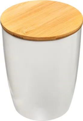 Zdjęcie produktu dla Słoik ceramiczny z bambusową pokrywką Seramik 1,5l
