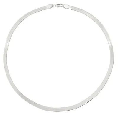 Zdjęcie produktu dla Łańcuszek srebrny damski męski jodełka 925 naszyjnik 45 cm
