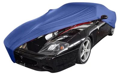 Image de Housse de voiture intérieure adaptée à Ferrari 575 Superamerica Bleu NEU Bâche