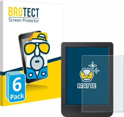 Produktbild von 6x BROTECT Schutzfolie für Kobo Clara BW Displayschutz Displayschutzfolie Folie Matt Entspiegelungsfolie