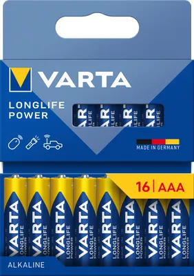 Produktbild von VARTA Batterien Longlife Power AAA 16er Blister