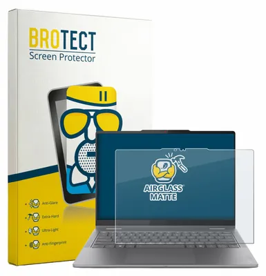 Produktbild von BROTECT Entspiegelungs Schutzglas für Lenovo Yoga 7i 2-in-1 Gen 10 14" Schutzfolie Panzer Folie Glas Display Schutz matt