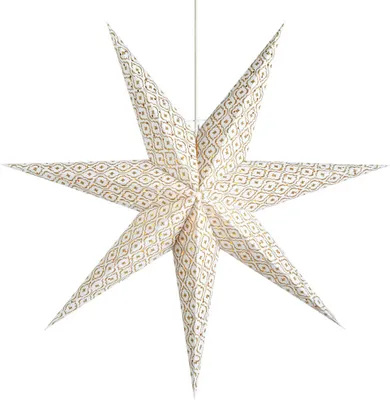 Produktbild von Weihnachtssterne Papier Ø 45 cm 2 Farben