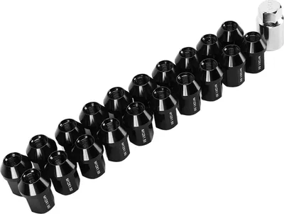 Immagine prodotto di Dadi per ruote, dadi per capicorda, dado per capicorda M12x1,5, dadi per capicorda per pneumatici, dadi per ruote con estremità chiuse, ricambi auto