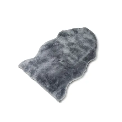 Produktbild von Fellhof Baby-Lammfell geschoren, Größe:80-90 cm Grau