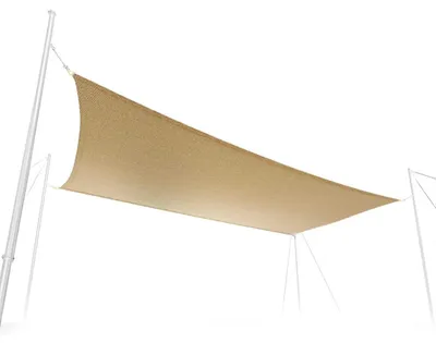 Imagen del producto de Toldo solar protector contra los rayos UV, impermeable, de 6x6 metros, para jardín y terraza