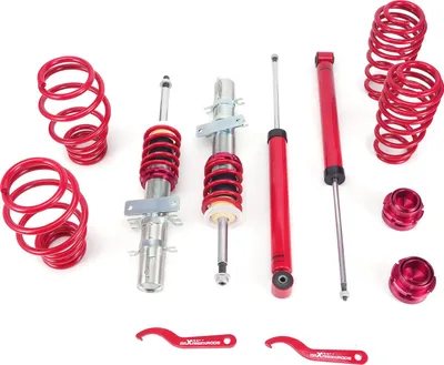 Obrázok produktu pre Športovné podvozkové sady s nastaviteľnou výškou pre vozidlá VW POLO 9N a Škoda Fabia 6Y, 6Y2, 6Y5 (coilover)