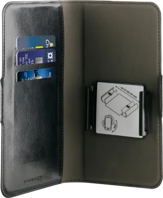 Produktbild von Universal Book Case Gr. L schwarz (62370) Handyhülle