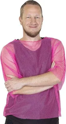 Produktbild von Netzoberteil - für Herren - pink
