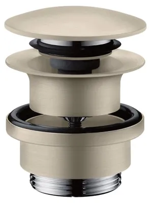 Zdjęcie produktu dla zawór spustowy hansgrohe AXOR, otwierany przyciskiem, z otworem przelewowym, 51300820