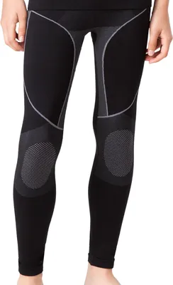 Produktbild von Gomati Kinder Thermo Hose Seamless Funktionswäsche schnelltrocknend - Grau 146-152