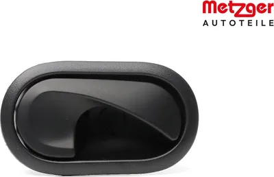 Image de METZGER 2310650 : Poignée de porte avant droite intérieure pour RENAULT Clio III berline 5 portes (BR0/1, CR0/1), de couleur noire