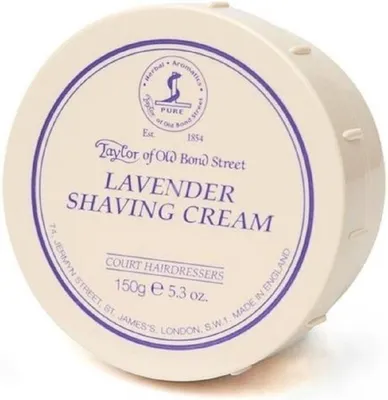 Obrázok produktu pre Taylor of Old Bond Street Levanduľový krém na holenie 150 g